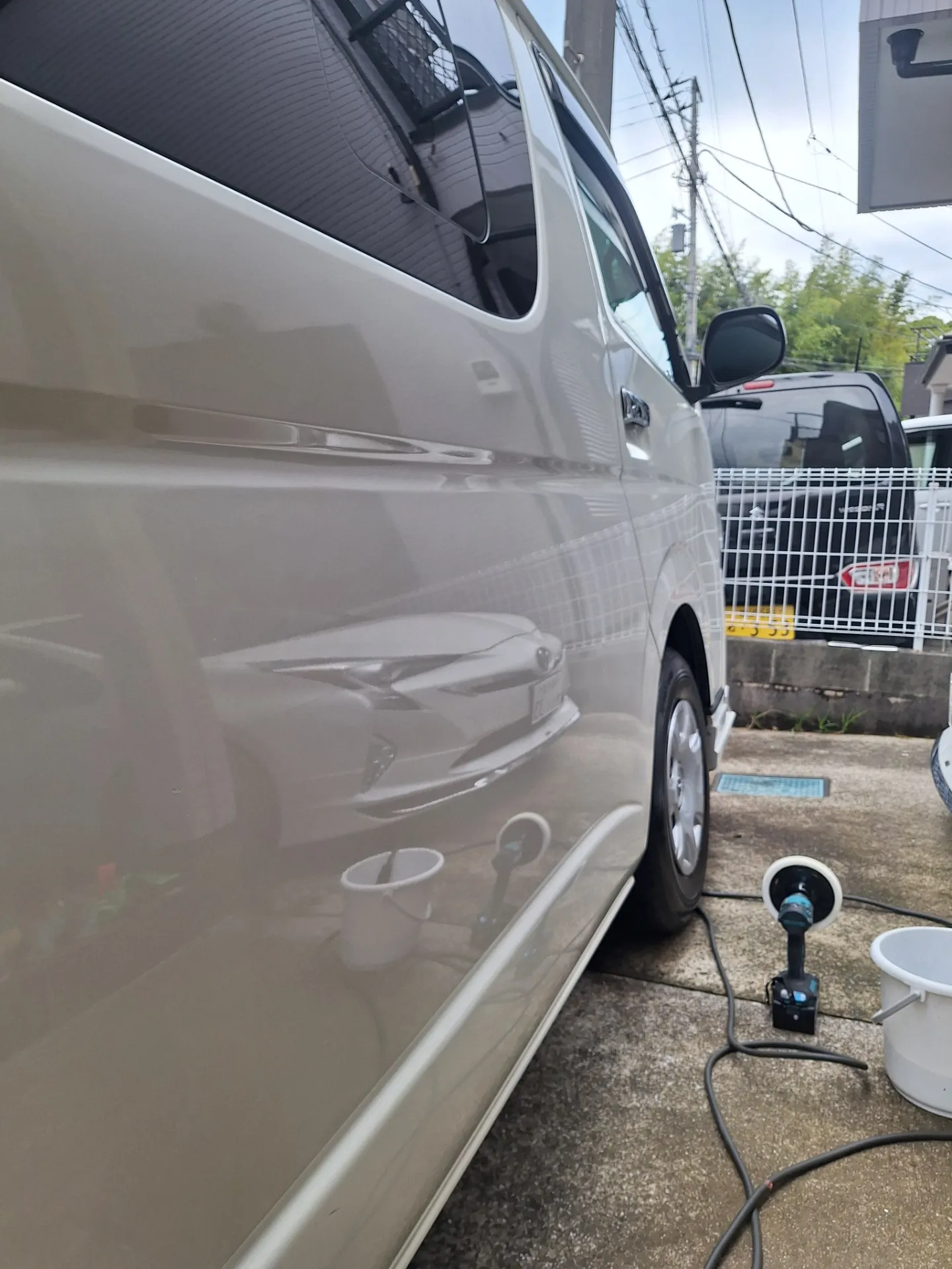 ピカピカです。